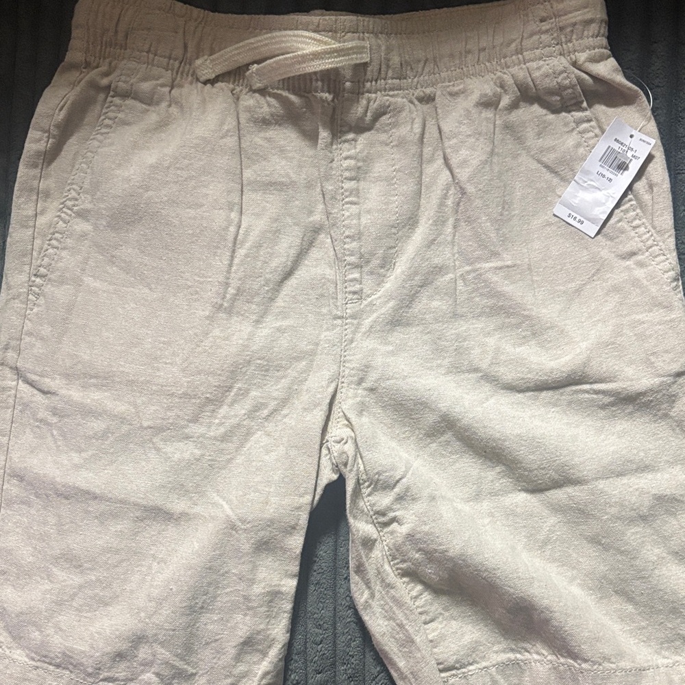 Kids Tan Casual Shorts